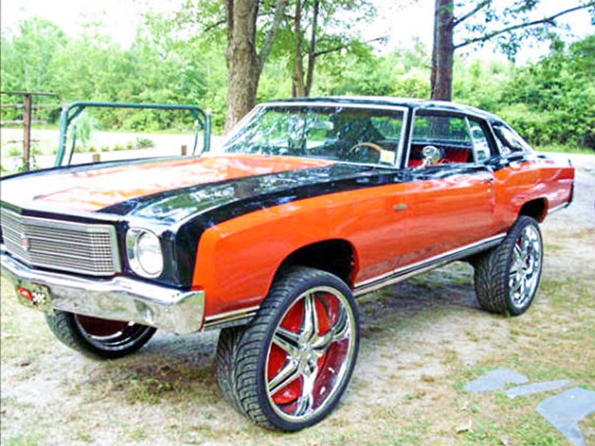 Cutlass Donk 64-72 Monte Carlo lift kit Chevelle 22 24 26 rims A