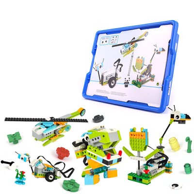 DIY Programed Robotics 45300 Electronic Bricks compatible with WEDO2.0 with case