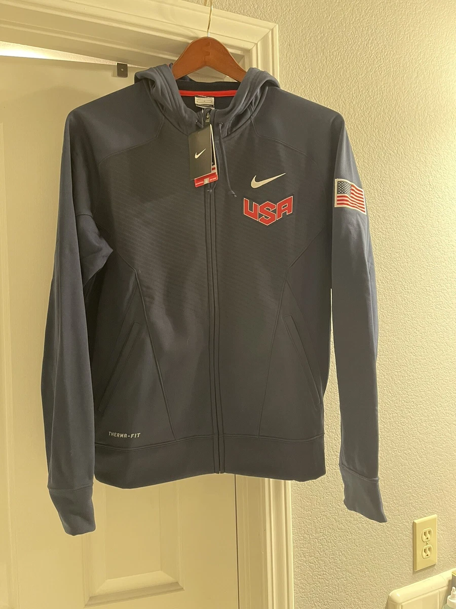Usa basketball deals jacket nike