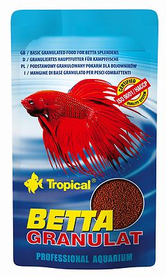 TROPICAL BETTA SIAMESE FIGHTING FISH FOOD HIGH PROTEIN AQUARIUM