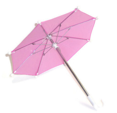 Rosa Regenschirm für 18" amerikanische Mädchen Puppe Kleidung Zubehör - Bild 1 von 5