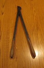 VINTAGE  DISSTON USA # 7  LOPPER / PRUNER  HAND FORGED WROUGHT IRON WOOD HANDLES