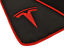 thumbnail 11  - Floor Mats For Tesla Model S 2012 - With Tesla Logo Tailored Black Carpets NEW 
