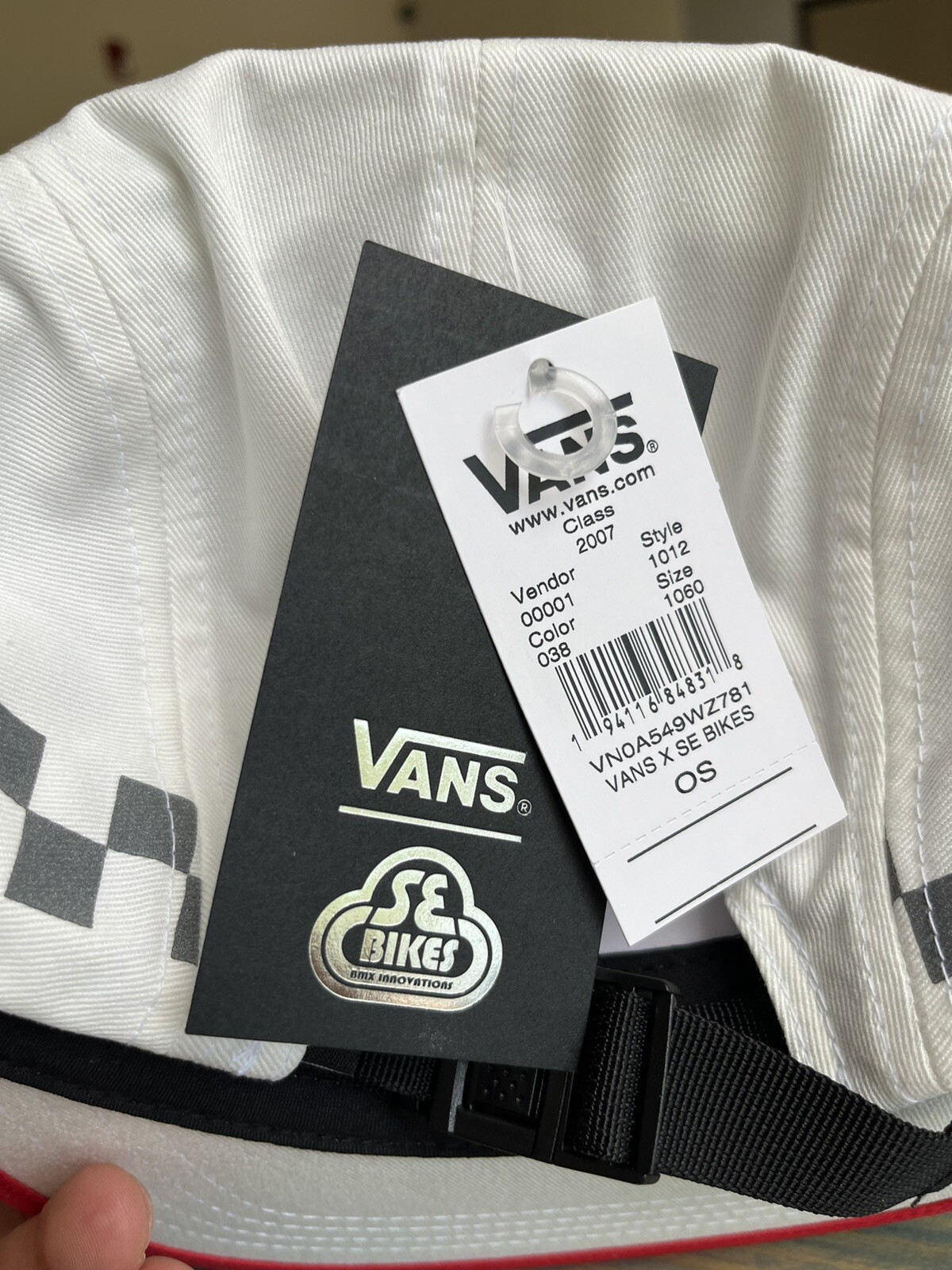 Brand New Vans X SE Bikes Camper Hat White