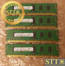 M393B5773CH0-YH9 SAMSUNG 2GB PC3-10600 DDR3-1333MHZ ECC REG CL9 DIMM LOT OF 4 