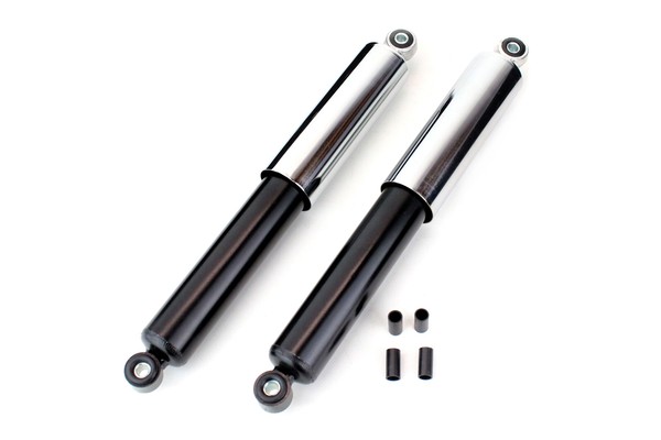 1 Paar StoßDäMpfer Satz Federbeine Mit Chrom HüLse FüR Hinten 340Mm Simson-image