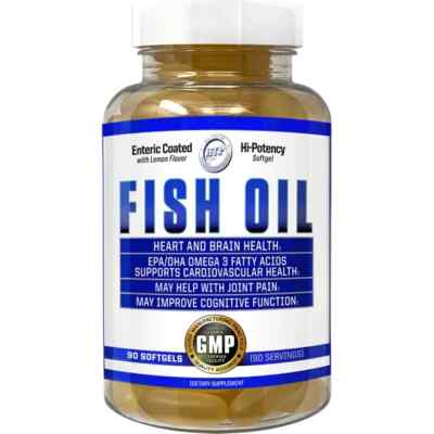 HI-TECH PHARMACEUTICALS FISH OIL (90 SOFTGELS) heart brain joint support omega 3