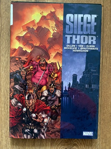 Siege Thor Hardback Hardcover Marvel Comics Graphic Novel Gillen Tan Braithwaite