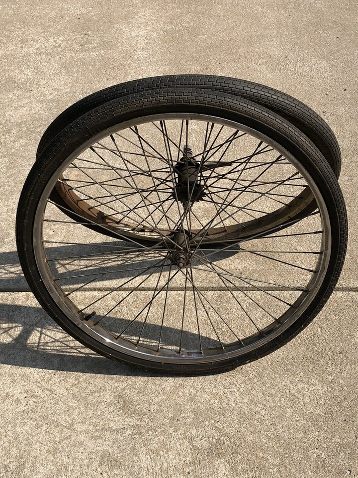 Schwinn heavy duty Twinn TANDEM WHEELS Wheel Set S7 rim 26