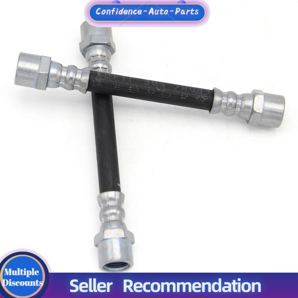 Juego de mangueras de línea de freno trasero unidad ABS L&R debajo del capó para BMW 525i E39 2001-2003 Foto 4 de 4