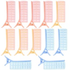 12 PCS Small Size Heatless Curling Hair Rollers Self-Grip Holding for All Hair