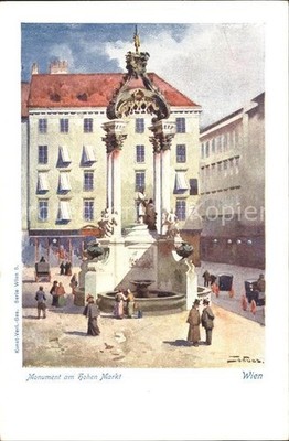 Wien Monument Hohen Markt