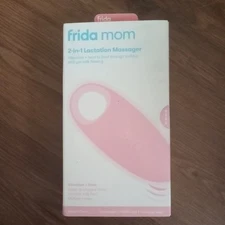 Frida Mom 2-in-1 Lactation Massager, Multiple Modes of Heat + Vibration for Clo