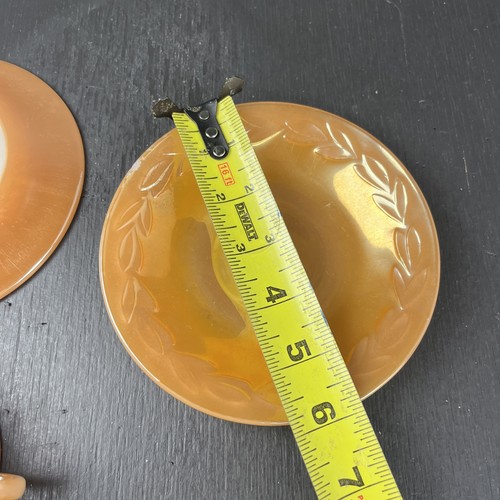 Feuerkönig Teetasse & Untertasse Pfirsich Glanz Lorbeerblatt 2er Set - Bild 15 von 18