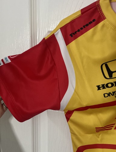IndyCar Jersey Youth DHL Andretti Romain Grosjean #28 Shirt Size Small Youth - Picture 2 of 5