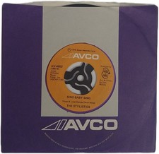 The Stylistics Sing Baby Sing / Thank You Baby 7" Single (1975) Avco AV 4652