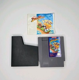 Cartuccia gioco NES DuckTales con manicotto antipolvere e manuale testata e funzionante
