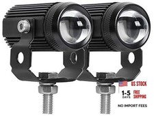 Led Driving Light for Motorcycle, High Low Beam Function 1.3'' Fog Lights Aux