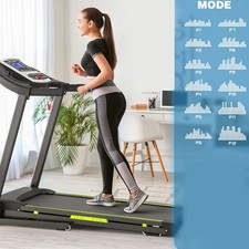 Folding Treadmill Electric Motorized Power Running Jogging Fitness Machine Home