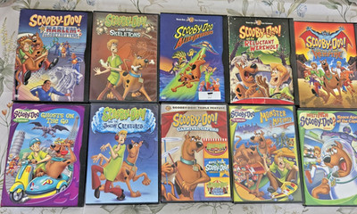 Scooby-Doo DVD Lot Of 10 Episodes And Movies
