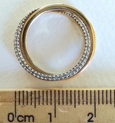 10ct Gold & Diamond Pendant - Michael Hill Jewellers - 2.2 gms.