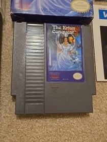 The Krion Conquest Nintendo NES Complete in Box CIB RARE Vic Tokai 1990 NTSC USA