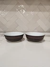 Vintage Corning/Pyrex Terra Berry Bowl #708 - Set of 2 - Rare Pattern Ovenware