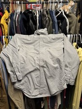 Ralph Lauren Yarmouth Cotton Woven Button-Up Long Sleeve Shirt Gray 16-34