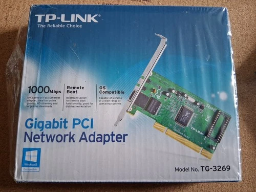 TP-Link PCI Gigabit Ethernet Adapter Card TG-3269 Rev3.0