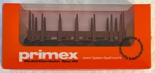 Primex H0 Scale 4595 Rungenwagen Flat Car With Stakes