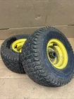 John Deere LA105 LA115 LA125 LA135 L110 Lawn Mower 15X6.00-6 Front Tires/Wheels!