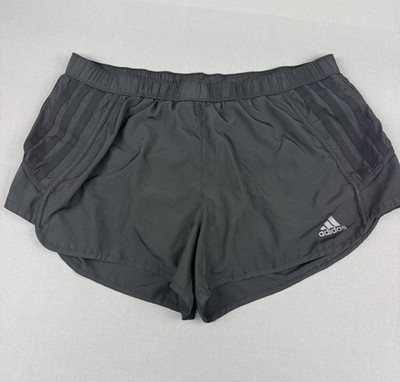 Adidas Supernova Women s Running Shorts Black Climacool Athletic Lined Size M