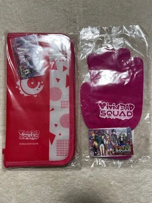 Project Sekai Vivid BAD SQUAD Multi Case & Gloves with Aime Card Official