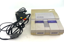 SNES Super Nintendo Entertainment System Console and Cords Not OEM TESTED WORKS