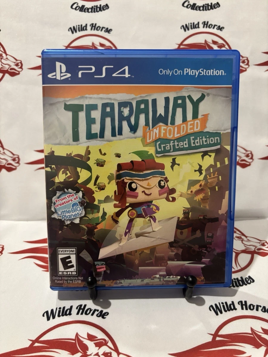 Tearaway Unfolded Special Edition – PS4 – Comme Neuf – Ultra RARE SteelBook