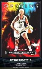 Courtney Williams 2023 Panini Origins WNBA Red Chicago Sky #67 Free Shipping!