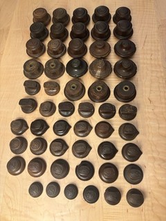 Zenith Radio Knob Lot of 55 Relist