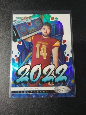 Sam Howell - Certified Football 2022 - Washington Commanders - 2022 - RC