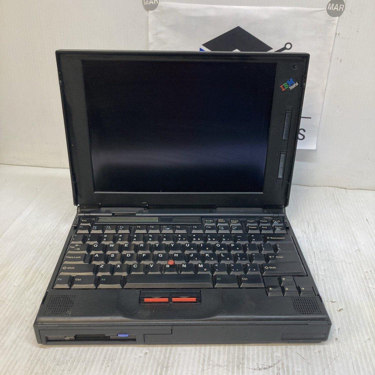IBM ThinkPad 760EL Laptop Parts Untested Type 9547 Vintage no