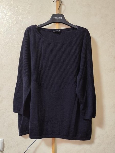 Women COS Sweater Navy Wool 38 / M / 46 #6RUW