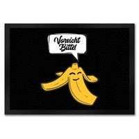 Vorsicht Bitte Bananenschale FußMatte In 35X50 Cm In Schwarz