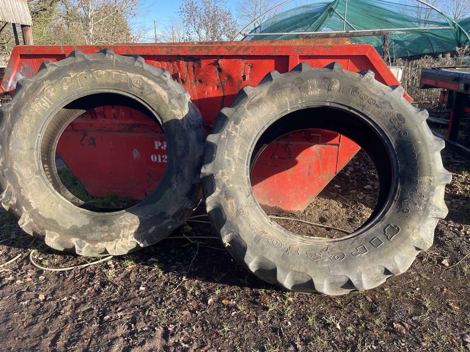 Used Tractor Rear Tyres