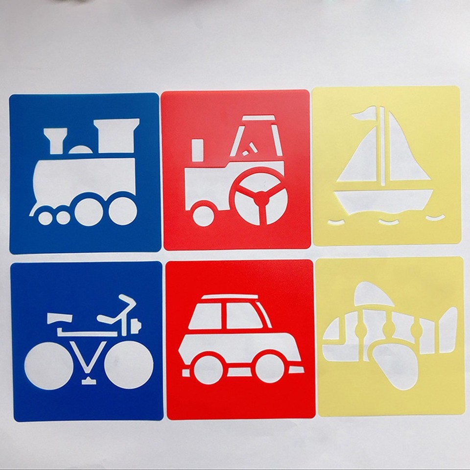 Tracing Pattern Teplates 48 Pcs Children's Drawing Template Stencils for Crafts Paint Kids ...