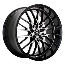 Konig Lace Rim 17x8 5x112 Offset 45 Gloss Black Wmachine Face Quantity Of 4