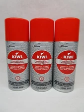Lot of 3  Kiwi Protect-All 4.25oz Spray Waterproofer Shoes Fabric Weather Shield