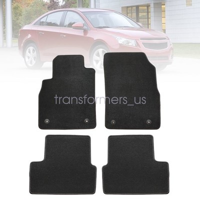 2008-2016 For Chevrolet Cruze Front & Rear Replacement Floor Mats Carpet Velour