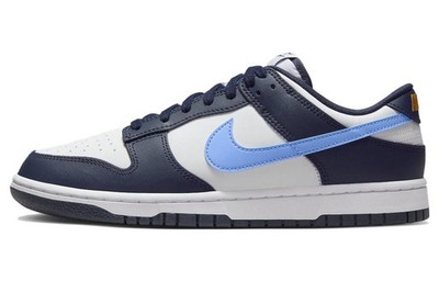 Nike Dunk Low Midnight Navy University Blue Men FN7800-400 New Authentic