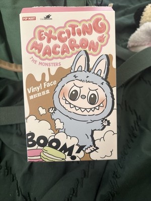 Pop Mart Exciting Macaron Sea Salt Coconut Labubu Official Merchandise