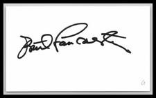 Burt Lancaster - Actor - 3x5 Card - Signed / Autograph (a)