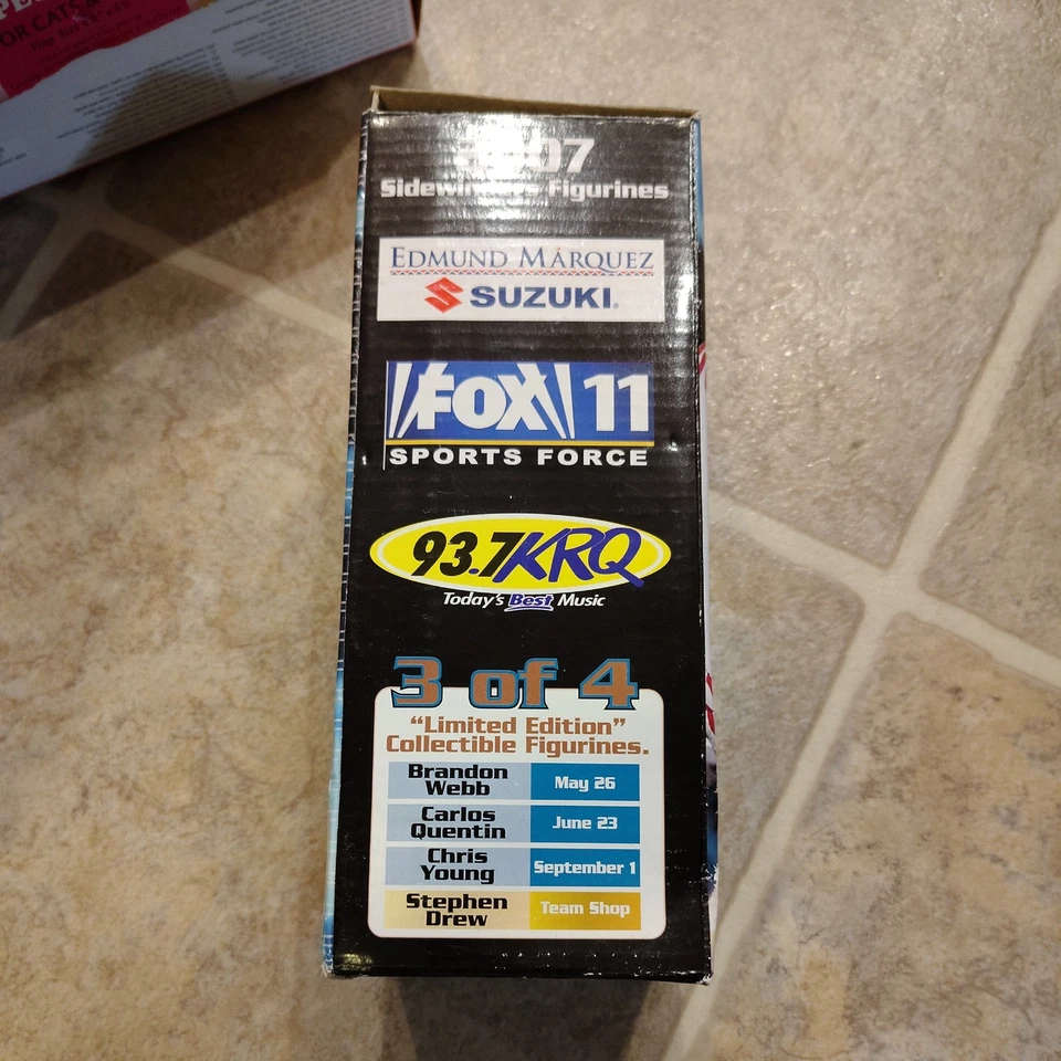 Minifigura RARA Chris Young #22 Arizona Tucson Sidewinders Club de Béisbol 2007 Foto 4 de 4